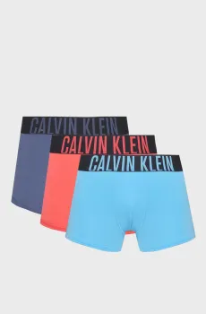 Мужские боксеры (3 шт) TRUNK Разноцветный S Calvin Klein 000NB3775A