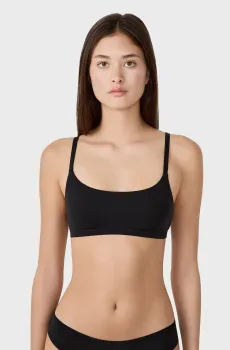 Женский черный топ PURE SOFT Черный S Etam 6554855