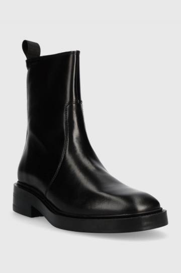 Кожаные полусапожки Gant Fallwi женские цвет чёрный на плоском ходу 27541334.G00 Кожаные полусапожки Gant Fallwi женские цвет чёрный на плоском ходу 27541334.G00