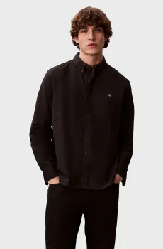 Мужская черная рубашка OXFORD Черный M Calvin Klein Jeans LV140EM125