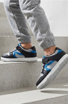 Кеди на липучках - різнобарвний