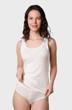 Женская белая майка Белый M brabrabra HOM25303015