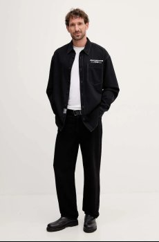 Хлопковая рубашка Versace Jeans Couture