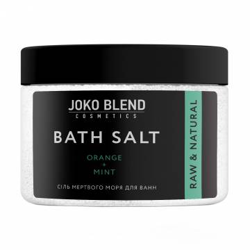 Соль Мертвого моря для ванн Joko Blend Bath Salt Апельсин + мята, 300 г Соль Мертвого моря для ванн Joko Blend Bath Salt Апельсин + мята, 300 г