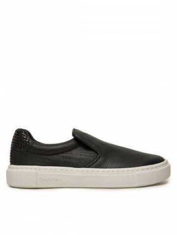 Calvin Klein Снікерcи Cupsole Slip On HW0HW02297 Чорний Calvin Klein Снікерcи Cupsole Slip On HW0HW02297 Чорний