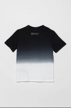 Детская хлопковая футболка Guess