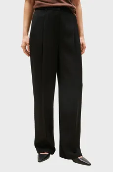 Женские черные брюки VIS TWILL Черный M Tommy Hilfiger WW0WW46749