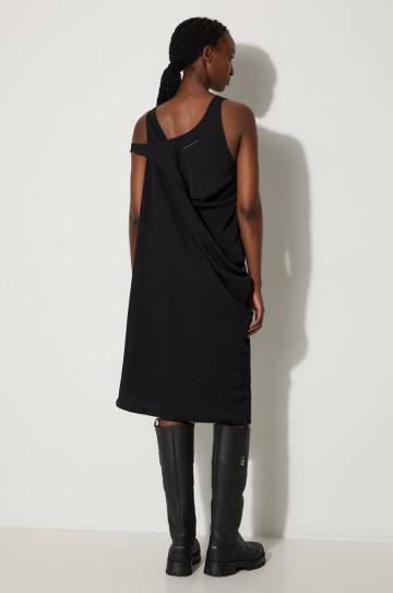 Платье MM6 Maison Margiela цвет чёрный mini oversize S62DD0038.S37977 Платье MM6 Maison Margiela цвет чёрный mini oversize S62DD0038.S37977