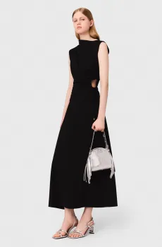 Женское черное платье Черный 36 MAJE MFPRO04304_Black