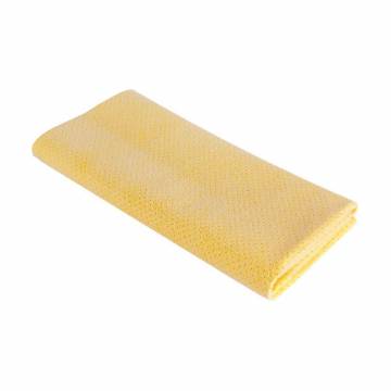 Салфетка микрофибра, перфорированная, желтая, 30*30 см
