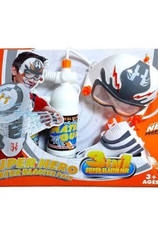 Уценка! Набор водяного оружия YG Toys (маска, 1 шт + перчатка, 1 шт + рюкзак, 1 шт) от 3 лет, 45*31*8 см (YYS-01)