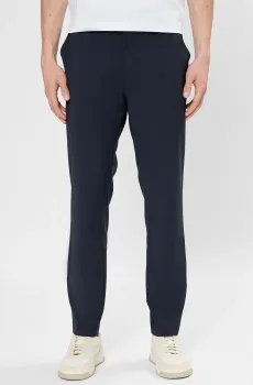 Мужские темно-синие шерстяные брюки Синий 54 BOSS 50556758;404