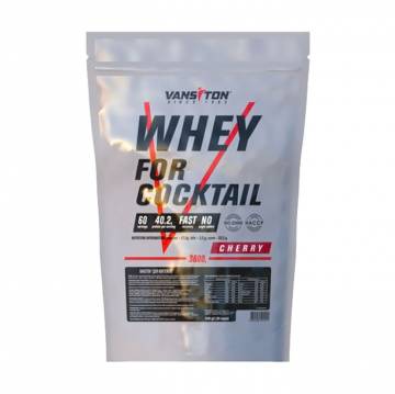 Протеин Vansiton Whey For Cocktail Protein в порошке, со вкусом вишни, 3.6 кг