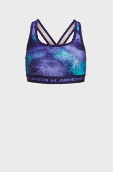 Детский синий топ G Crossback Mid Printed Синий 18 Under Armour 1369972-468