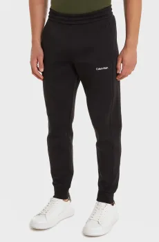 Мужские черные спортивные брюки MICRO LOGO Черный S Calvin Klein K10K109940