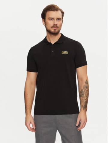 KARL LAGERFELD Поло 745088 551235 Чорний Regular Fit KARL LAGERFELD Поло 745088 551235 Чорний Regular Fit