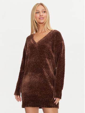 Guess Трикотажна сукня Talia W4BR72 Z3HH2 Коричневий Regular Fit Guess Трикотажна сукня Talia W4BR72 Z3HH2 Коричневий Regular Fit