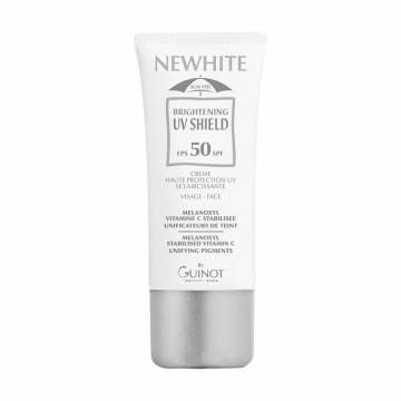 Осветляющий тонирующий крем для лица Guinot Newhite Brightening Uv Shield SPF 50, 30 мл Осветляющий тонирующий крем для лица Guinot Newhite Brightening Uv Shield SPF 50, 30 мл