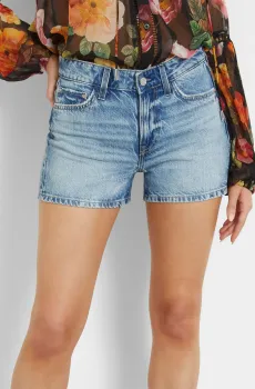 Женские голубые джинсовые шорты Голубой 26 Guess W4GD20.D5B64;H4M3