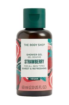 Гель для душа The Body Shop Strawberry Shower Gel, 60 мл