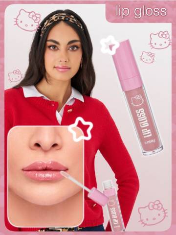 Блиск для губ Hello Kitty - пастельний рожевий Блиск для губ Hello Kitty - пастельний рожевий