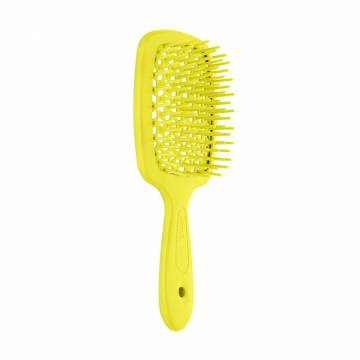 Расческа для волос Janeke Small Superbrush 1830 The Original Italian Patent Неоново-желтая Расческа для волос Janeke Small Superbrush 1830 The Original Italian Patent Неоново-желтая