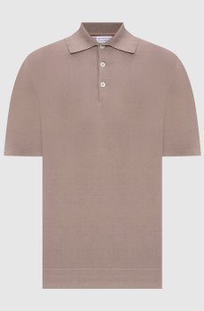Бежевое поло