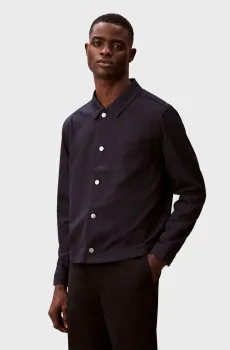 Мужская темно-синяя рубашка WORKWEAR CHORE Синий XXL Calvin Klein LV04LE106G