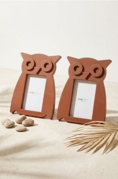 Фоторамки 2-pack - коричневий