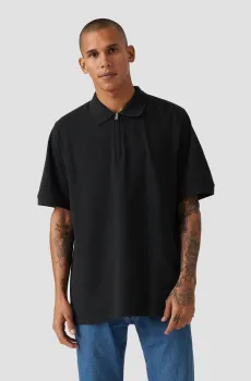 Мужское черное поло Черный S Levi’s® 001EF;0001