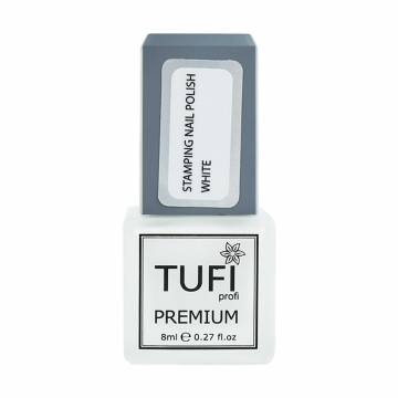 Лак для стемпинга Tufi Profi Premium Stamping Nail Polish белый, 8 мл Лак для стемпинга Tufi Profi Premium Stamping Nail Polish белый, 8 мл