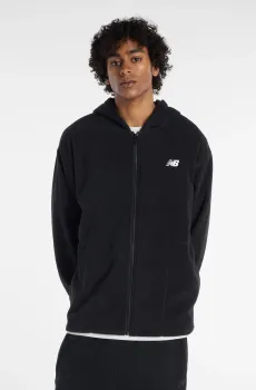 Мужское черное худи Polar Fleece Черный XXL New Balance MJ53800BK