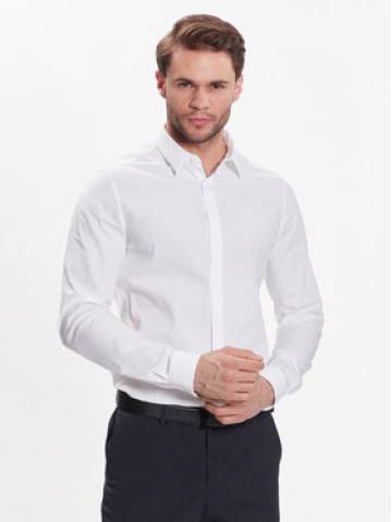 Calvin Klein Сорочка Hidden K10K109891 Білий Extra Slim Fit Calvin Klein Сорочка Hidden K10K109891 Білий Extra Slim Fit