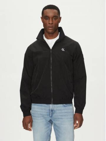 Calvin Klein Jeans Куртка бомбер Harrington J30J327373 Чорний Regular Fit Calvin Klein Jeans Куртка бомбер Harrington J30J327373 Чорний Regular Fit