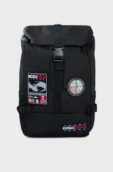 Мужской черный рюкзак TJM ARCHIVE BACKPACK Черный ONESIZE Tommy Jeans AM0AM12398