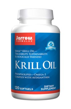 Масло криля Jarrow Formulas Krill Oil, 120 гелевых капсул
