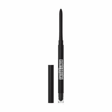 Автоматический стойкий гелевый карандаш для век Maybelline New York Tattoo Liner Automatic 010 Черный, 1 г Автоматический стойкий гелевый карандаш для век Maybelline New York Tattoo Liner Automatic 010 Черный, 1 г