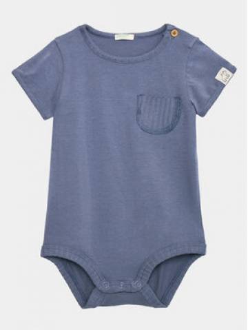 United Colors Of Benetton Дитяче боді 3P4ZAB00B Голубий Regular Fit United Colors Of Benetton Дитяче боді 3P4ZAB00B Голубий Regular Fit