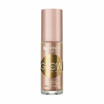 Жидкий хайлайтер для лица AA Wings of Color Power of Glow Highlighter, Golden Magic, 30 мл Жидкий хайлайтер для лица AA Wings of Color Power of Glow Highlighter, Golden Magic, 30 мл
