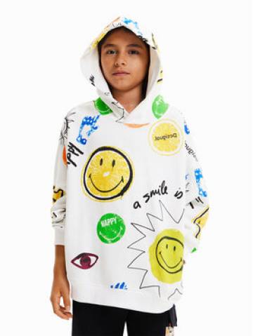 Desigual Світшот 23SBSK04 Бежевий Regular Fit Desigual Світшот 23SBSK04 Бежевий Regular Fit