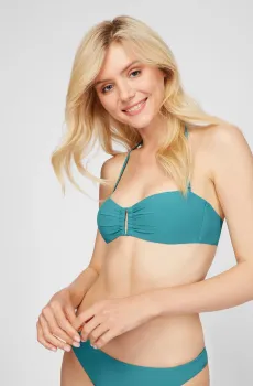 Женский бирюзовый лиф от купальника ESSENTIELLE Бирюзовый L Etam 6524574