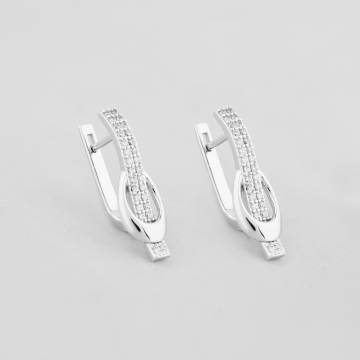Серебряные серьги Minimal 2909р Серебряные серьги Minimal 2909р