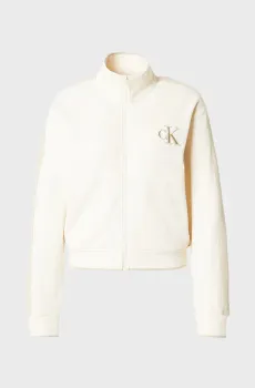 Женская белая спортивная кофта TERRY FZ TRACK Белый L Calvin Klein Jeans LV047E226G