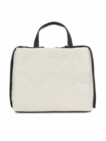 Calvin Klein Сумка Quilt Shopper_Canvas K60K611756 K60K611756 Écru Calvin Klein Сумка Quilt Shopper_Canvas K60K611756 K60K611756 Écru