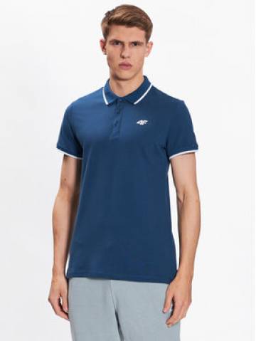 4F Поло 4FSS23TPTSM040 Голубий Regular Fit 4F Поло 4FSS23TPTSM040 Голубий Regular Fit