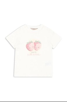 Детская футболка с добавлением льна Konges Sløjd ERA TEE OCS