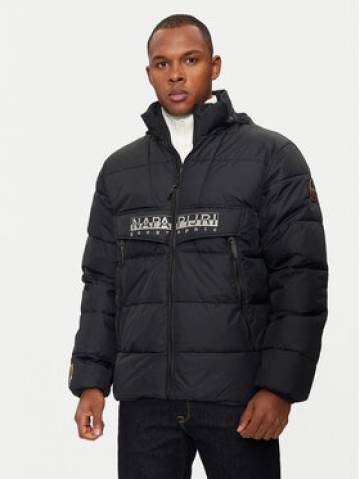 Napapijri Пуховик NP0A4I23 Чорний Regular Fit Napapijri Пуховик NP0A4I23 Чорний Regular Fit