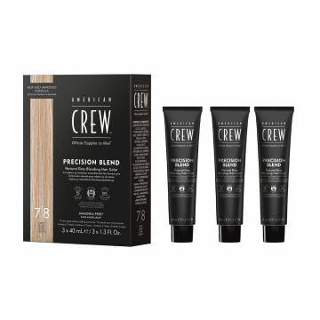 Мужская система маскировки седины American Crew Precision Blend Light (уровень 7-8), 120 мл Мужская система маскировки седины American Crew Precision Blend Light (уровень 7-8), 120 мл