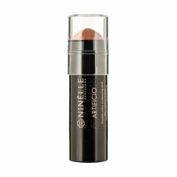 Стик для скульптурирования лица Ninelle Artificio Double Color Sculpturing Stick 401, 6 г Стик для скульптурирования лица Ninelle Artificio Double Color Sculpturing Stick 401, 6 г