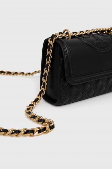 Кожаная сумочка Tory Burch цвет чёрный Кожаная сумочка Tory Burch цвет чёрный